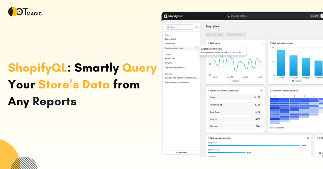 ShopifyQL: Smartly Query Your Store’s Data from Any Reports