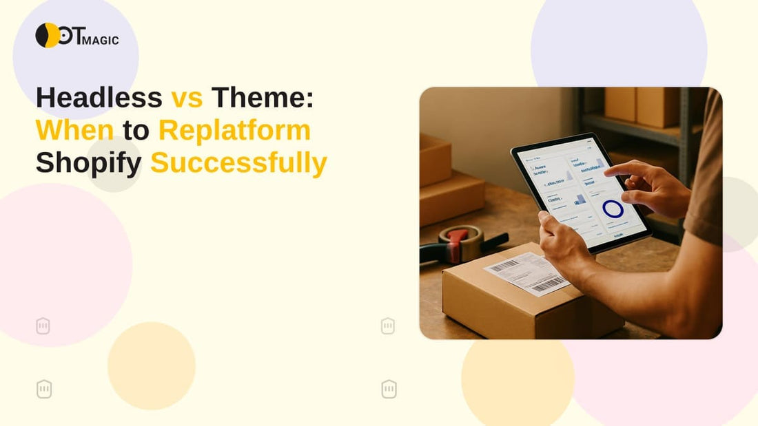 Headless vs Theme: When to Replatform Shopify Successfully
